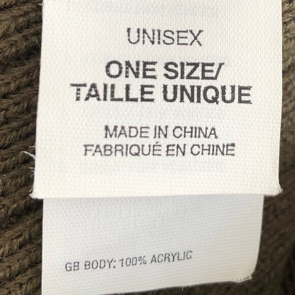 The North Face Activewear Ribbed Acrylic Outdoor Hat Two Tone Green Sz OS - Picture 4 of 6